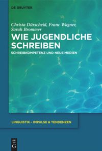 book: Wie Jugendliche schreiben