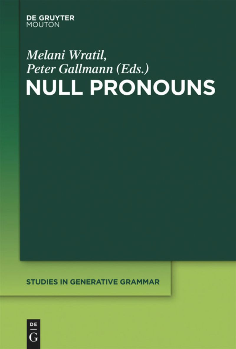 book: Null Pronouns