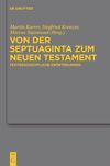book: Von der Septuaginta zum Neuen Testament