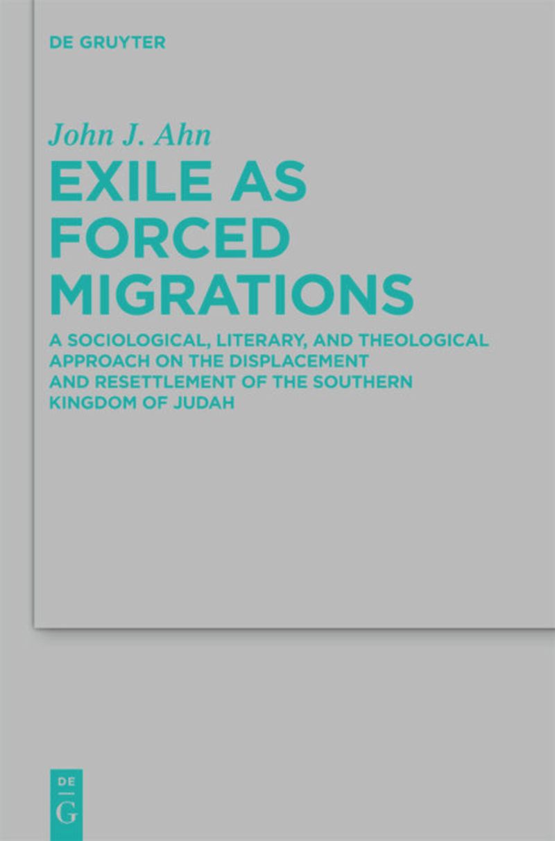book: Exile as Forced Migrations