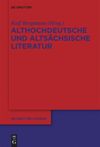book: Althochdeutsche und altsächsische Literatur