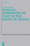 book: Ethical Dimension of Cult in the Book of Isaiah