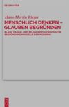 book: Menschlich denken - Glauben begründen