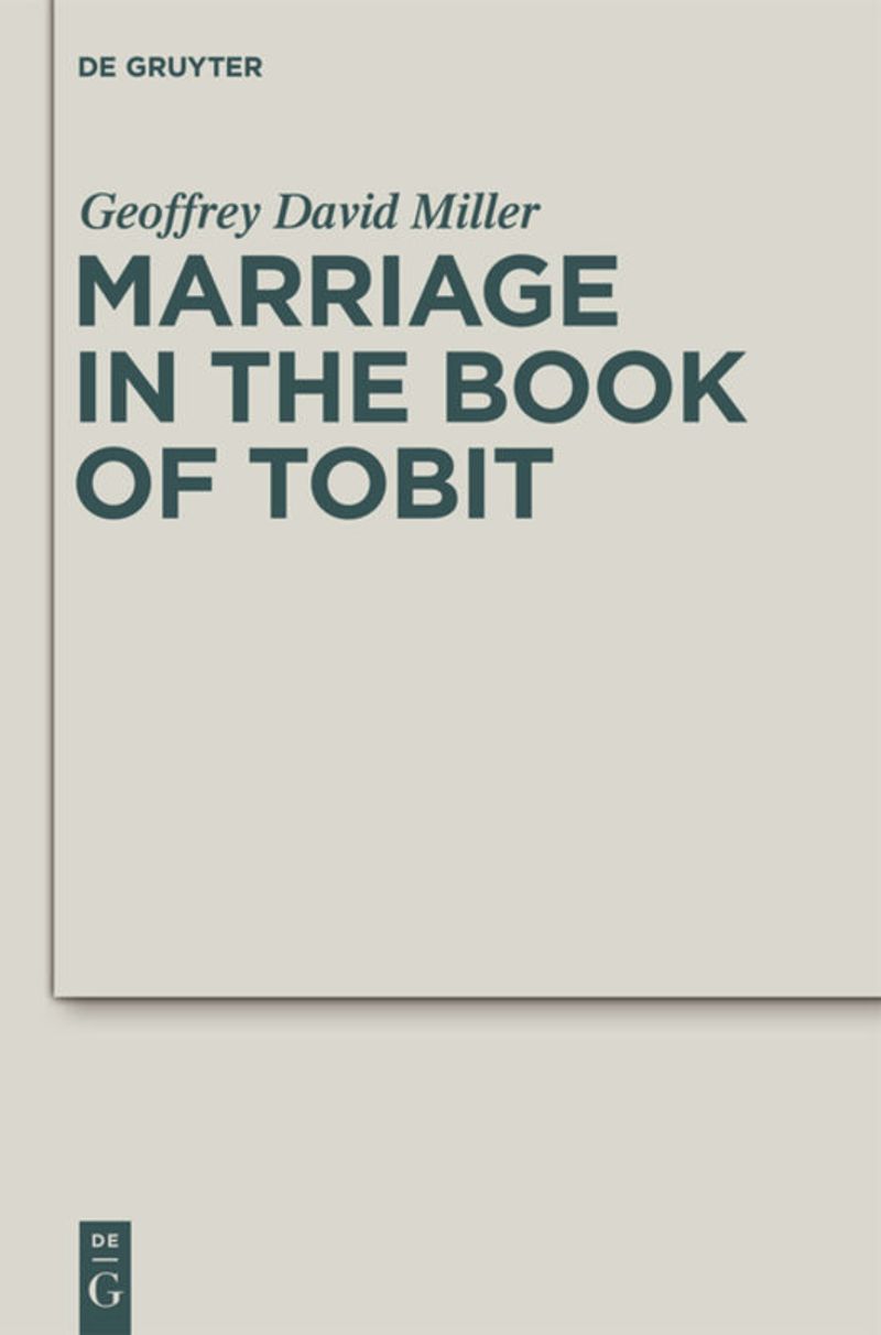 book: Marriage in the Book of Tobit