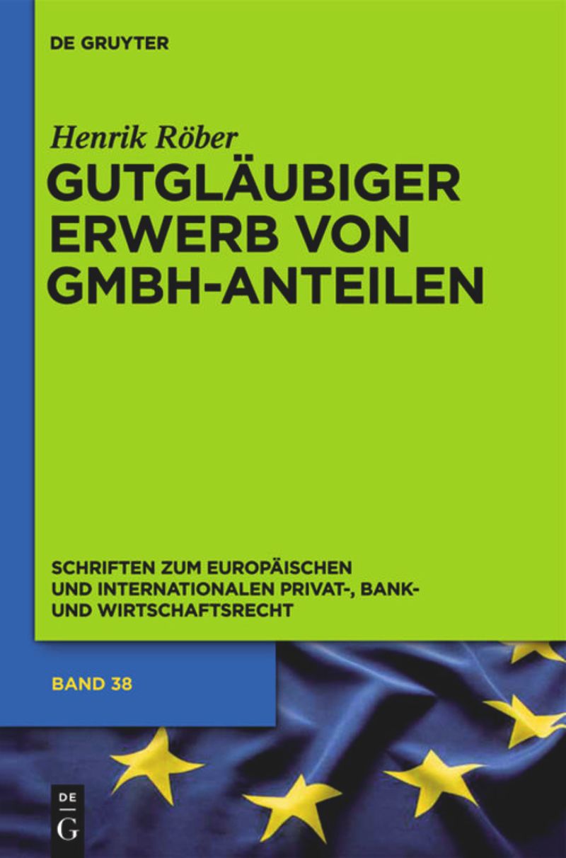 book: Gutgläubiger Erwerb von GmbH-Anteilen