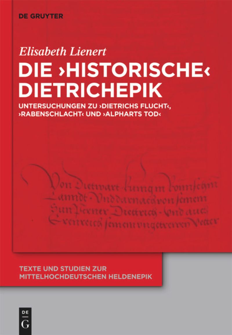 book: Die ‘historische’ Dietrichepik