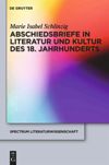 book: Abschiedsbriefe in Literatur und Kultur des 18. Jahrhunderts