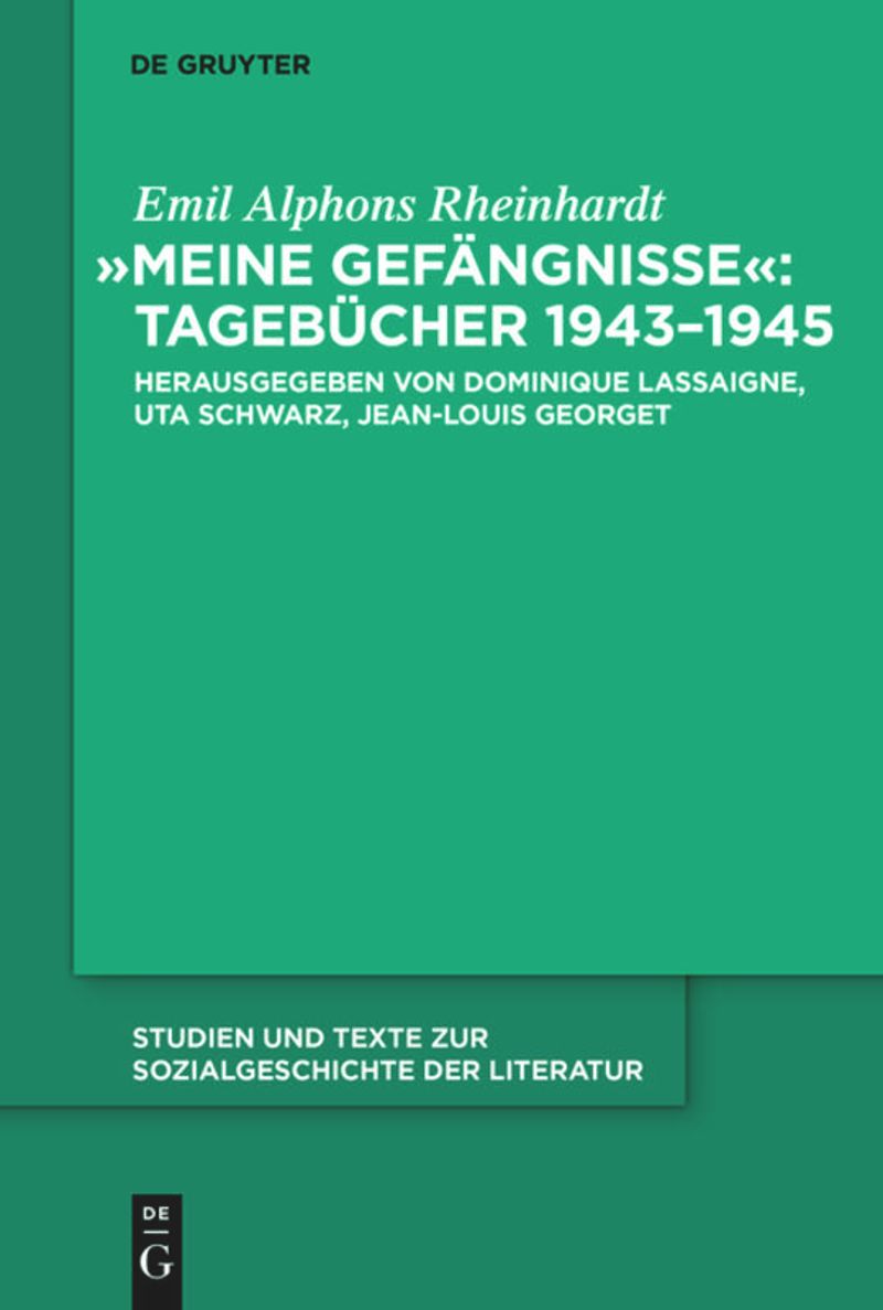 book: "Meine Gefängnisse": Tagebücher 1943 - 1945