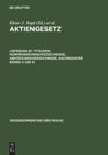 book: Lieferung 25 Titeleien, Normänderungsverzeichnisse, Abkürzungsverzeichnisse, Sachregister Bände 4 und 6