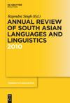 book: Annual Review of South Asian Languages and Linguistics
