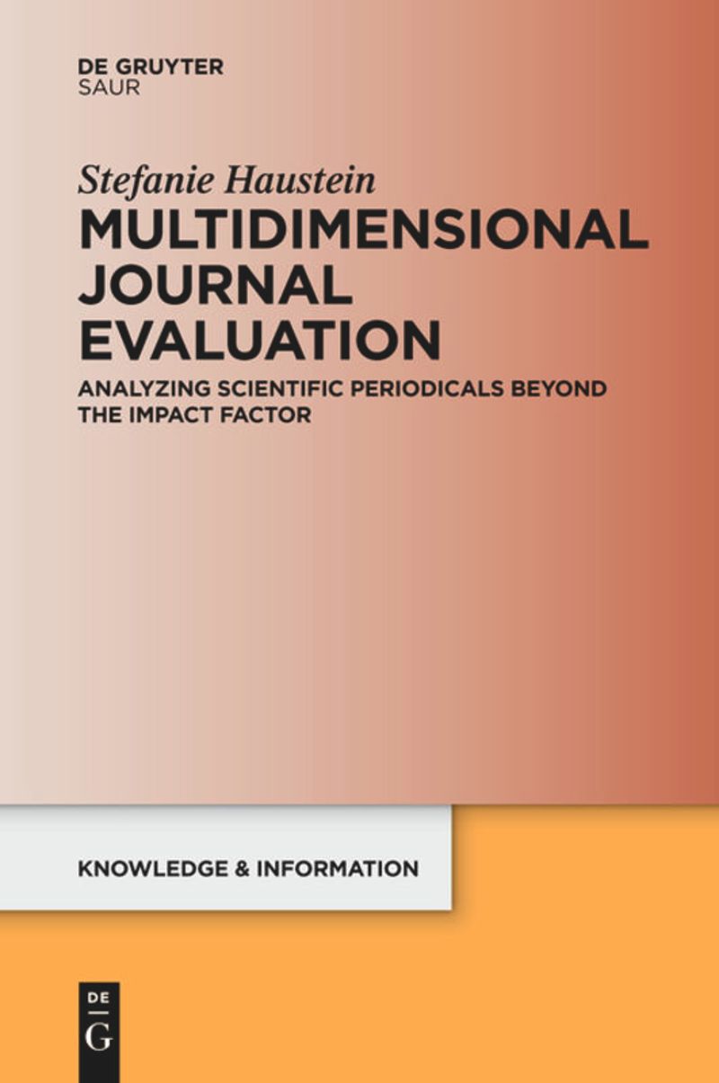 book: Multidimensional Journal Evaluation