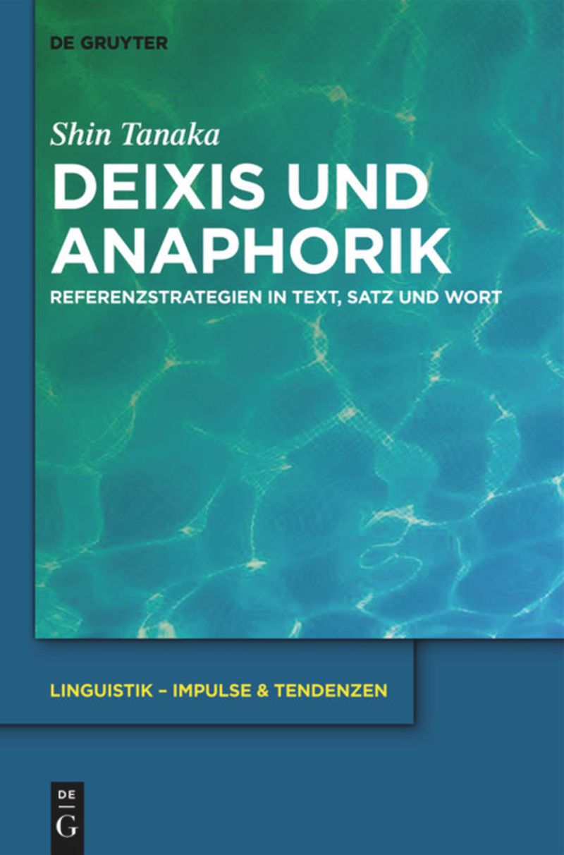 book: Deixis und Anaphorik
