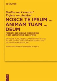 book: Nosce te ipsum ... animam tuam ... Deum