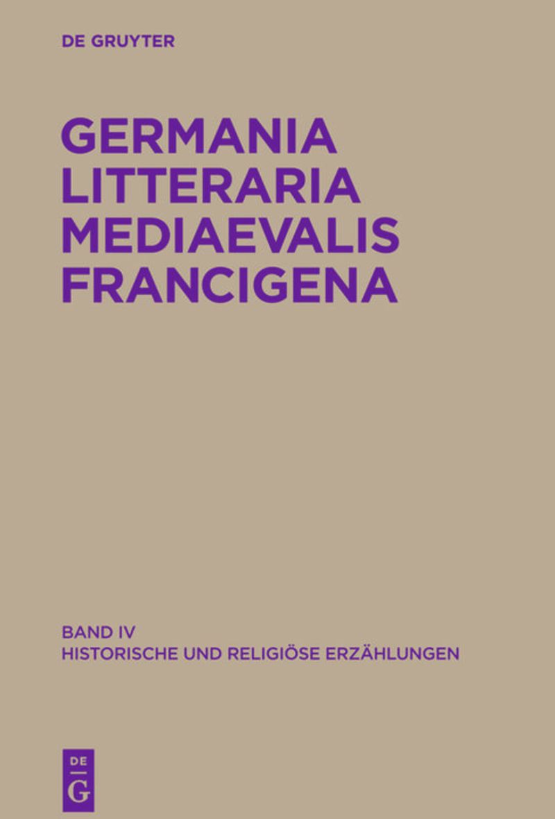 book: Band 4 Historische und religiöse Erzählungen