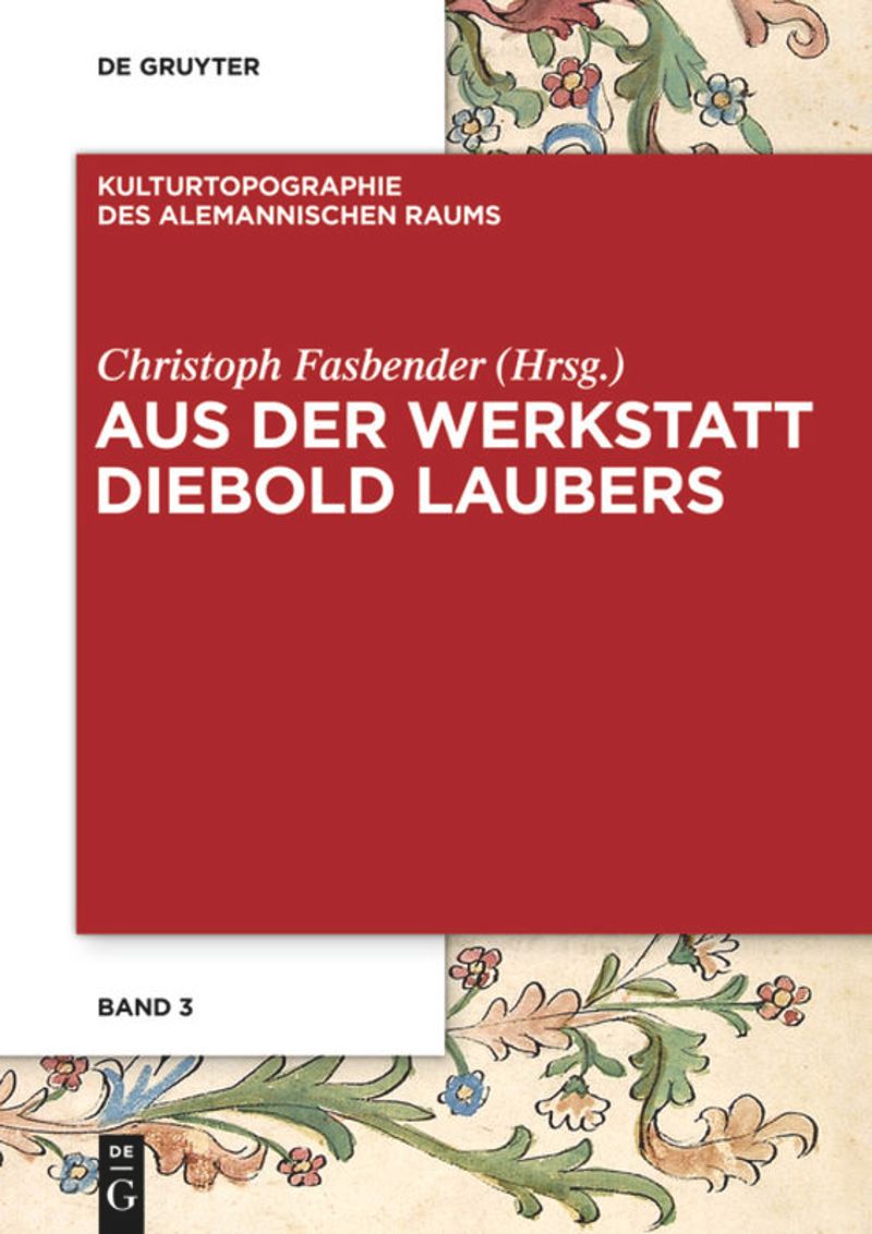 book: Aus der Werkstatt Diebold Laubers