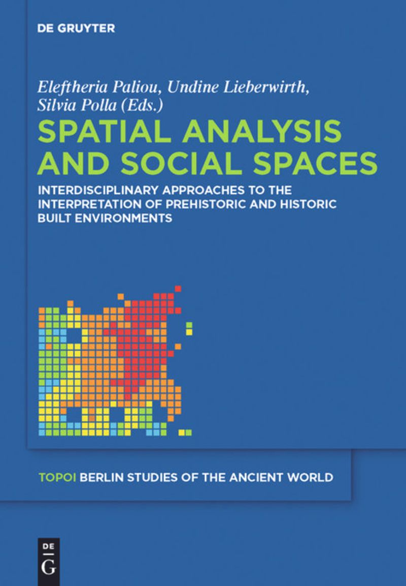 book: Spatial analysis and social spaces