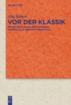 book: Vor der Klassik