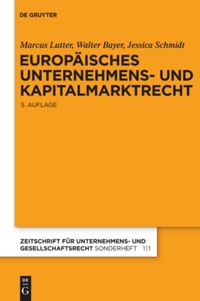 book: Europäisches Unternehmens- und Kapitalmarktrecht