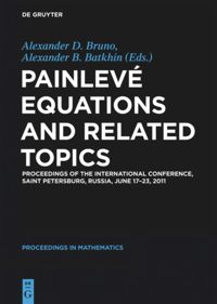 book: Painlevé Equations and Related Topics