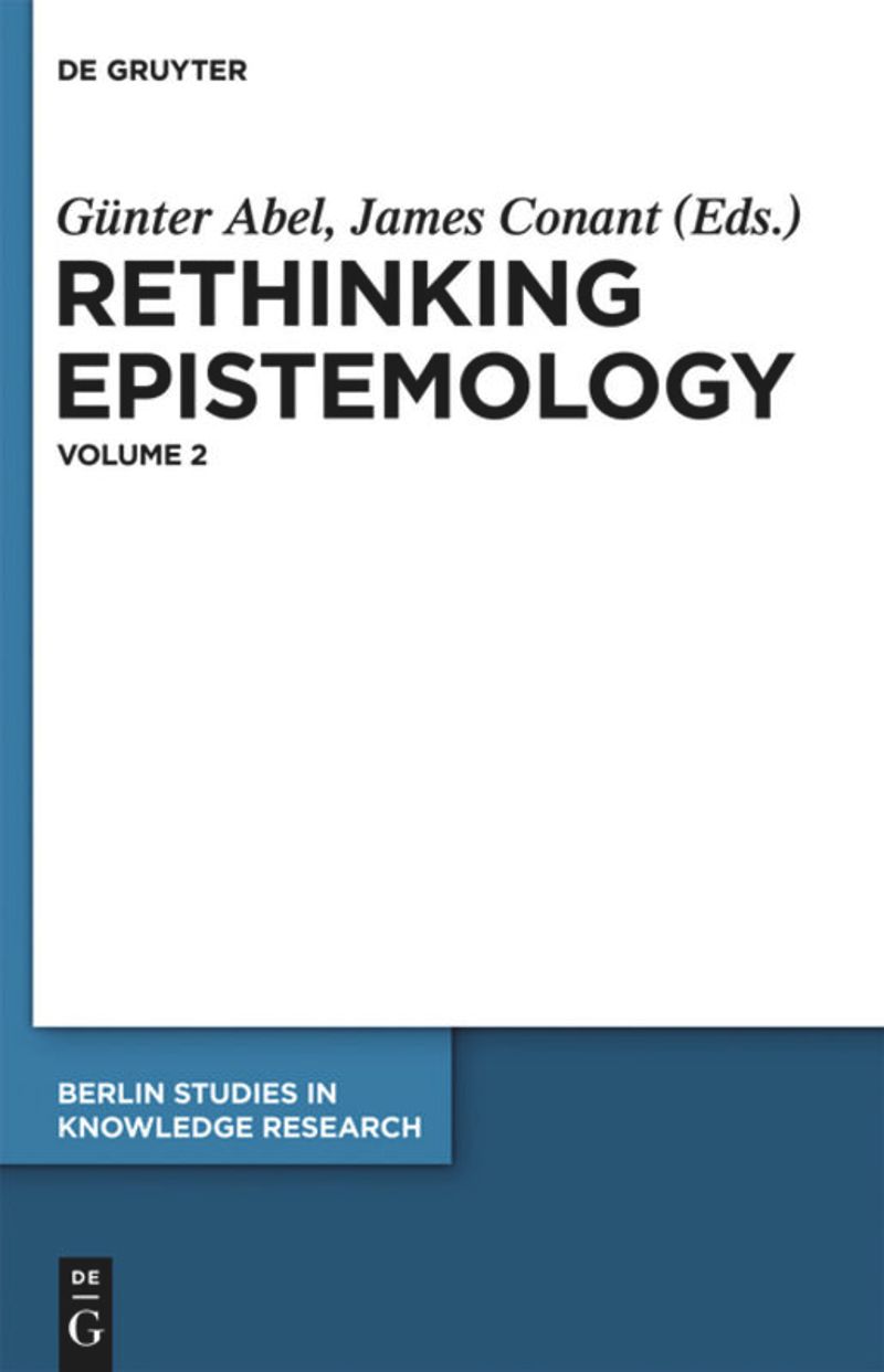 book: Rethinking Epistemology