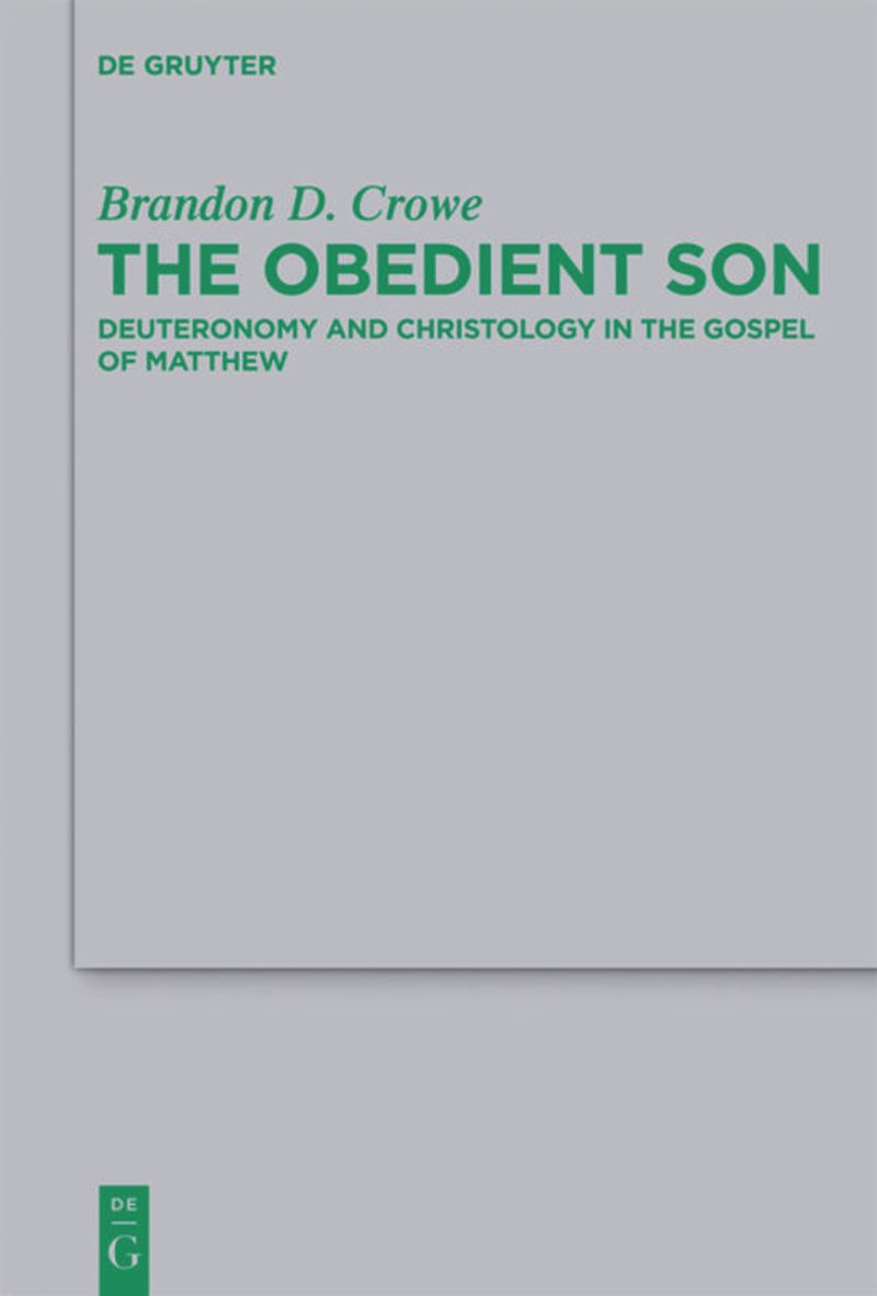 book: The Obedient Son