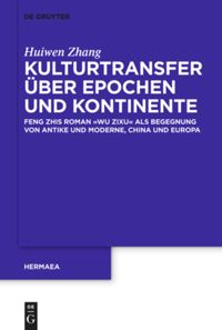 book: Kulturtransfer über Epochen und Kontinente