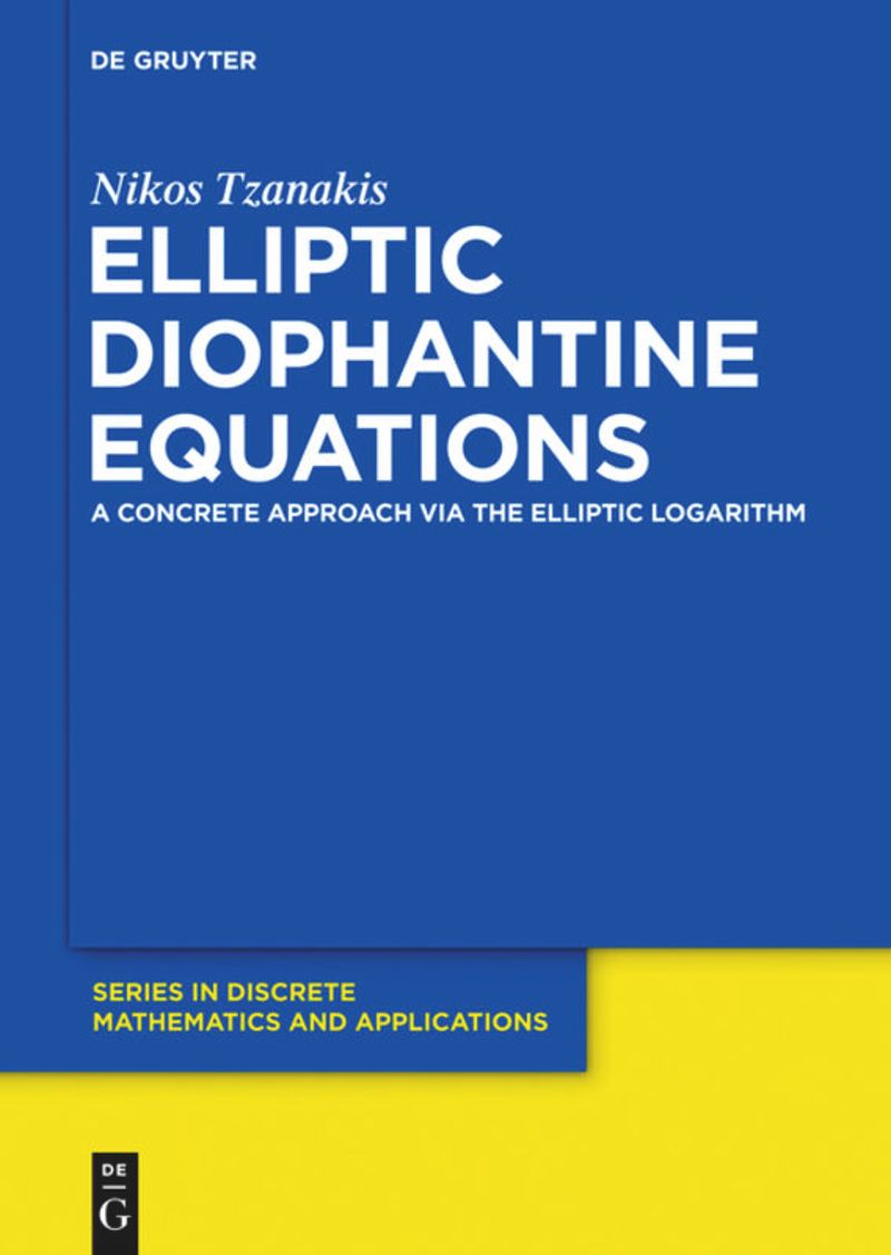 book: Elliptic Diophantine Equations