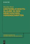 book: Unsterblichkeitsglaube in den griechischen Versinschriften