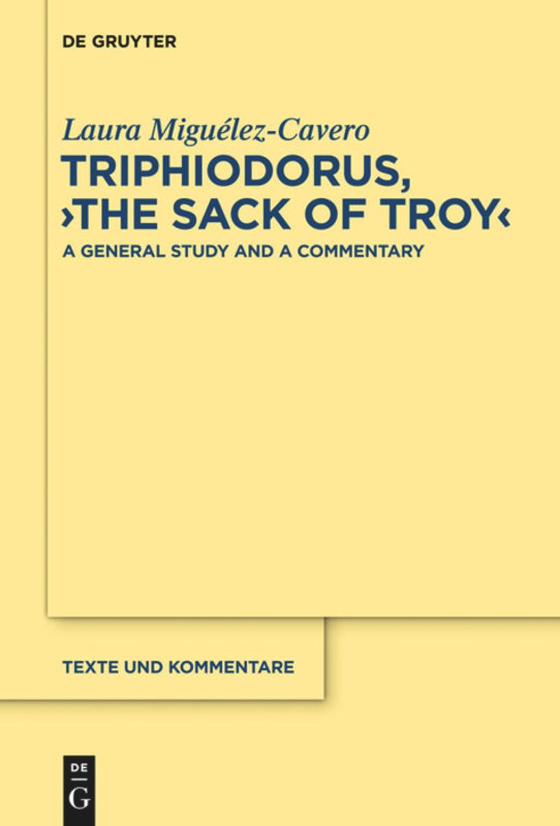 book: Triphiodorus, "The Sack of Troy"