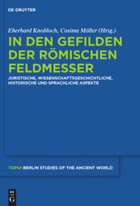book: In den Gefilden der römischen Feldmesser