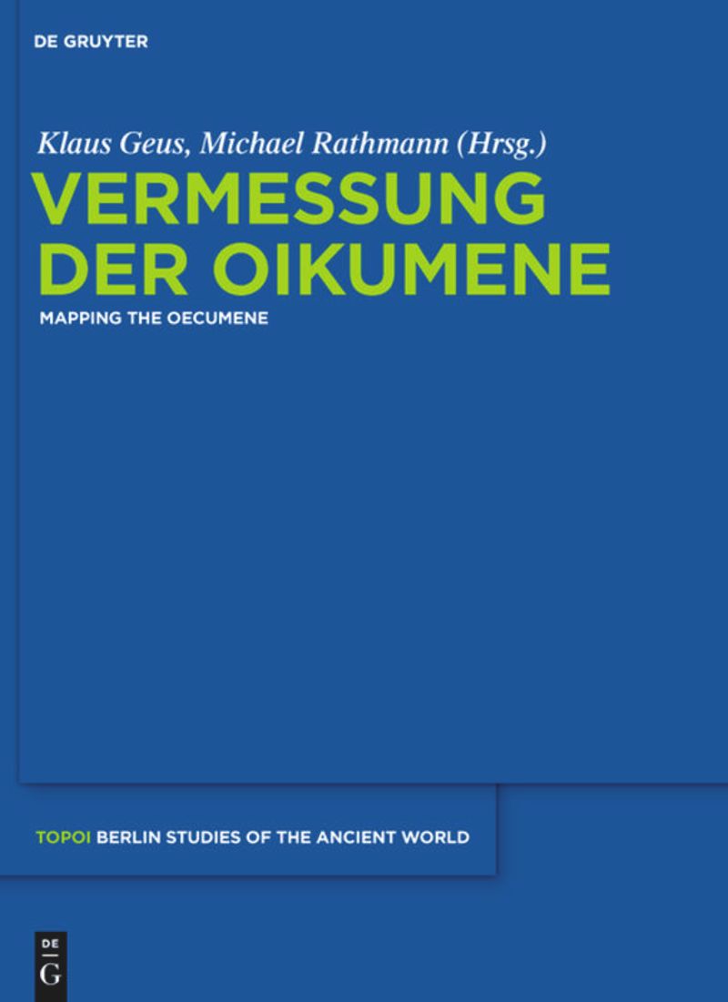 book: Vermessung der Oikumene