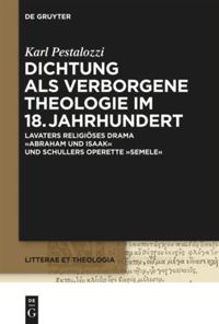 book: Dichtung als verborgene Theologie im 18. Jahrhundert