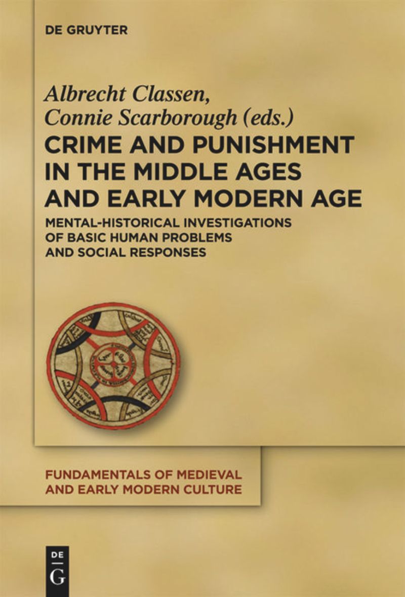 book: Crime and Punishment in the Middle Ages and Early Modern Age