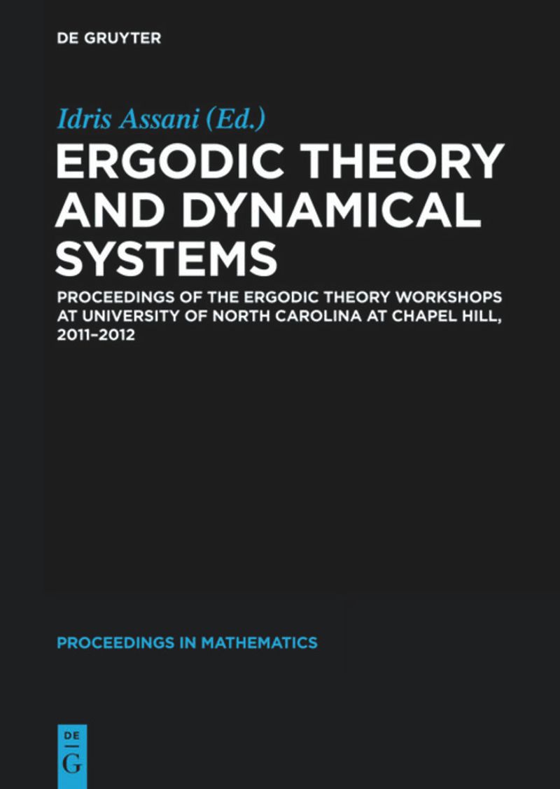book: Ergodic Theory and Dynamical Systems