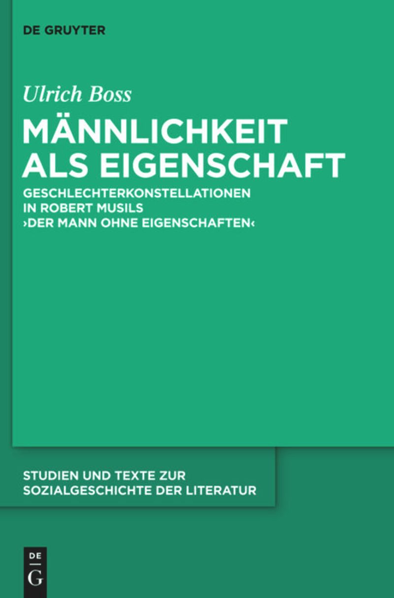 book: Männlichkeit als Eigenschaft