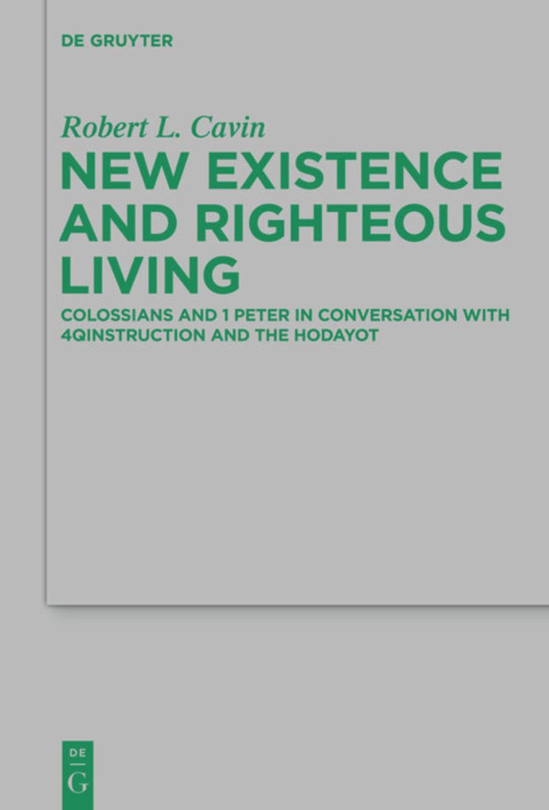 book: New Existence and Righteous Living