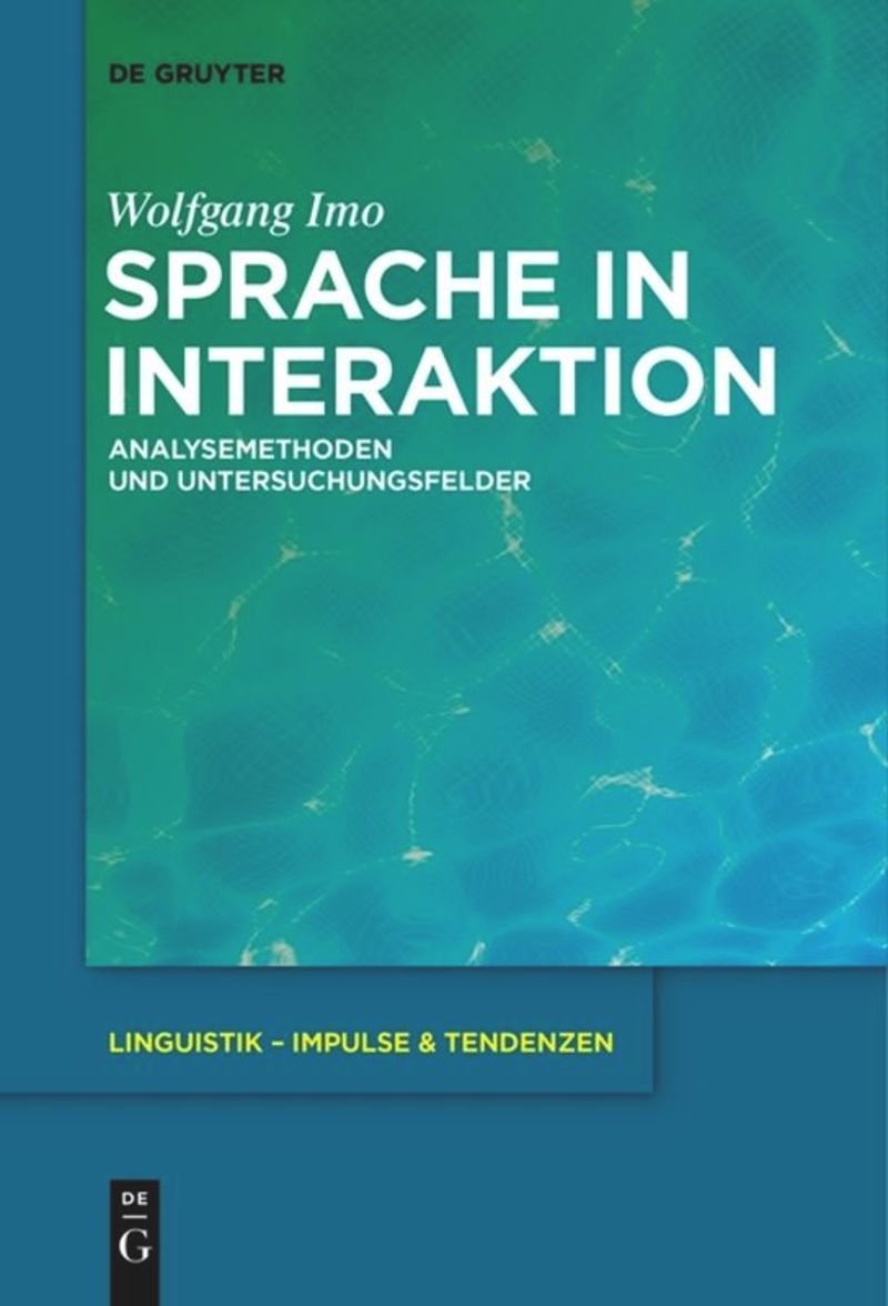 book: Sprache in Interaktion