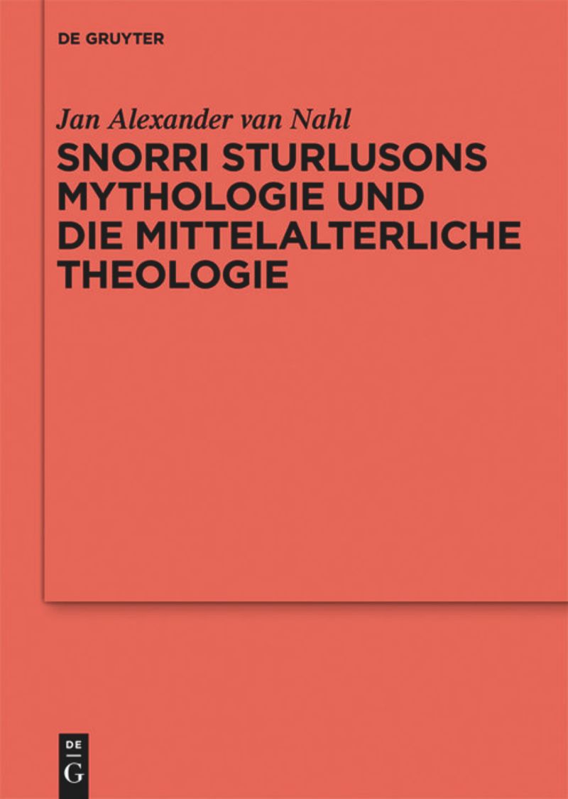 book: Snorri Sturlusons Mythologie und die mittelalterliche Theologie