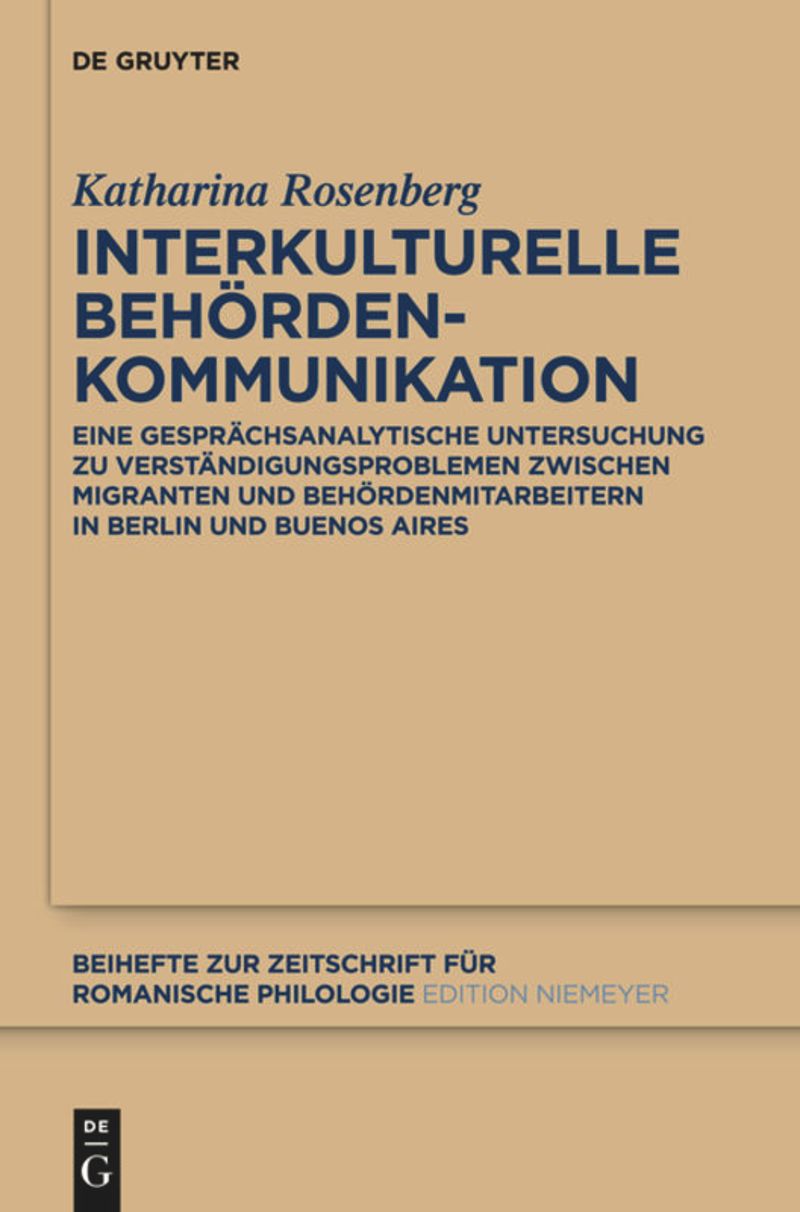 book: Interkulturelle Behördenkommunikation