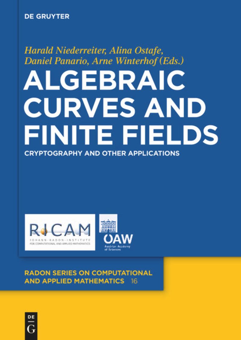 book: Algebraic Curves and Finite Fields