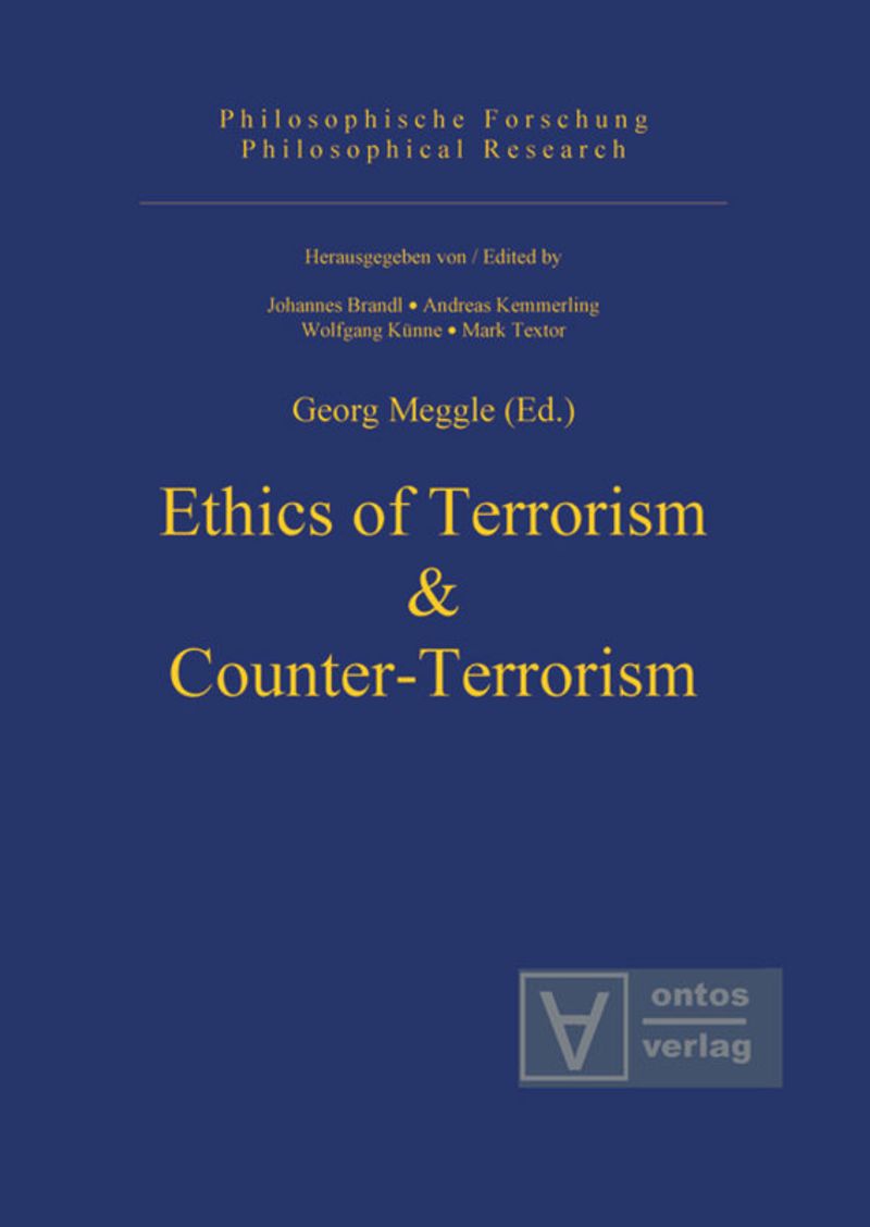 book: Ethics of Terrorism & Counter-Terrorism