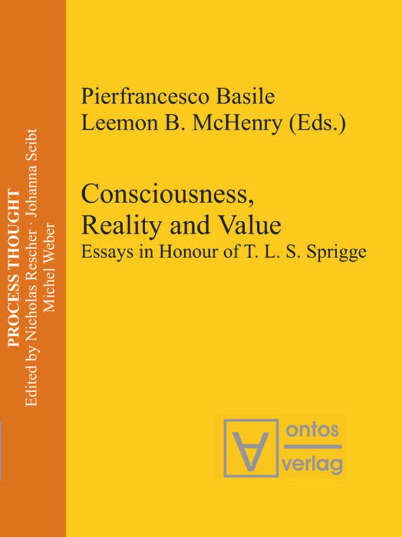 book: Consciousness, Reality and Value