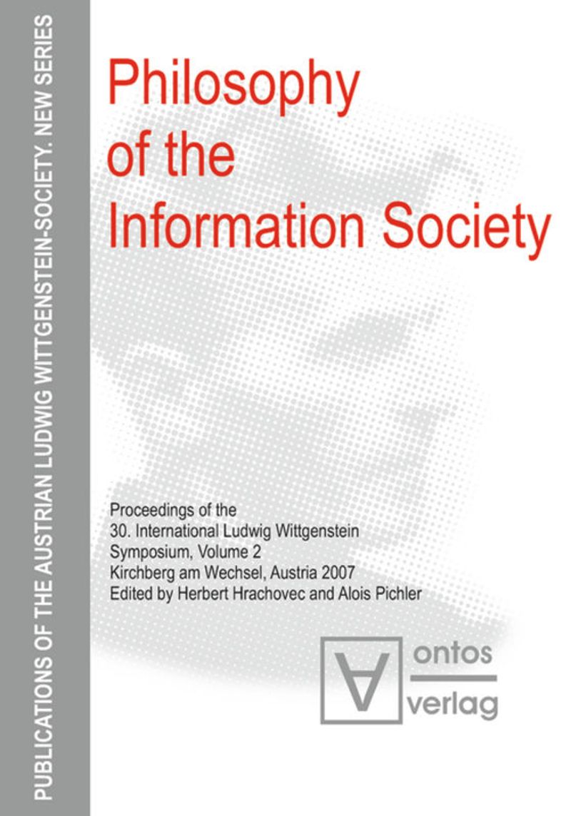 book: Philosophy of the Information Society