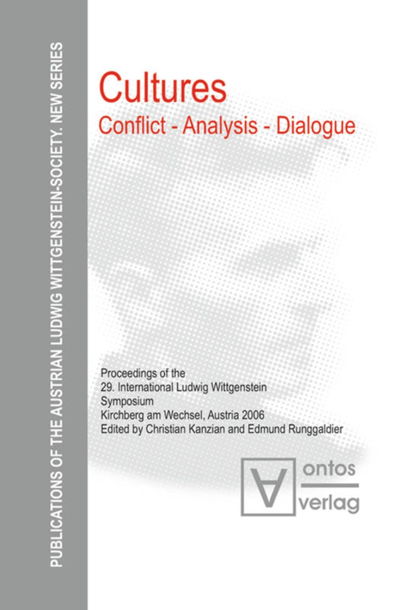 book: Cultures. Conflict - Analysis - Dialogue