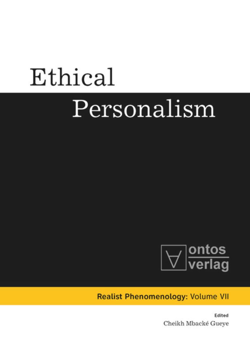 book: Ethical Personalism