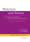 book: Band 1 Wahrheit und Person