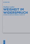 book: Weisheit im Widerspruch