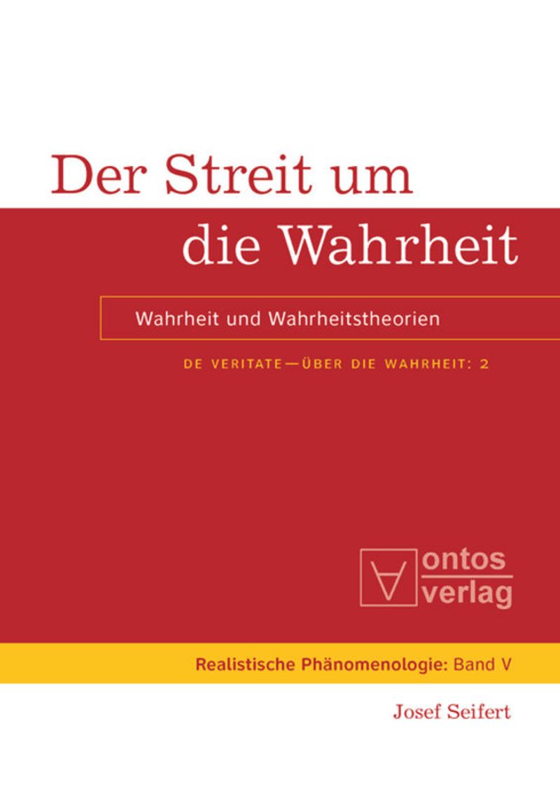 book: Band 2 Der Streit um die Wahrheit