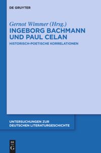 book: Ingeborg Bachmann und Paul Celan