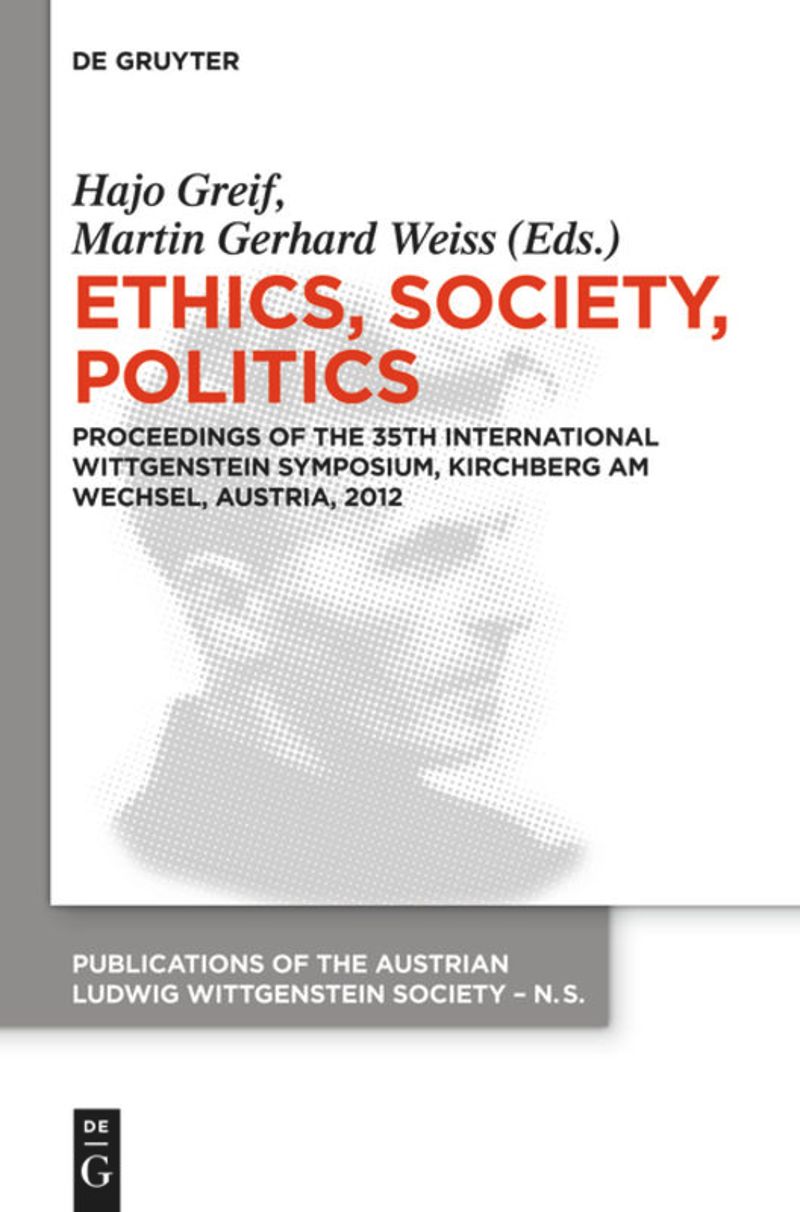 book: Ethics, Society, Politics
